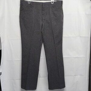 Vintage Circle S Mens Dress Pants 40 X 31 Confort Waist Bootcut Western USA Made